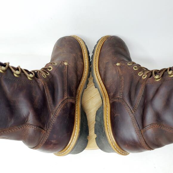 Carolina Elm Boots Mens 9.5 2E WIDE Soft Toe EH Brown Logger Work Shoes CA8821 - Picture 12 of 15